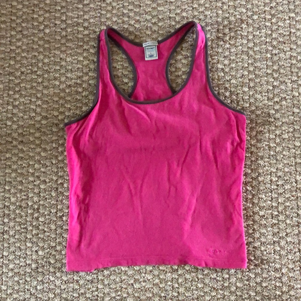 Old Navy racer back tank top